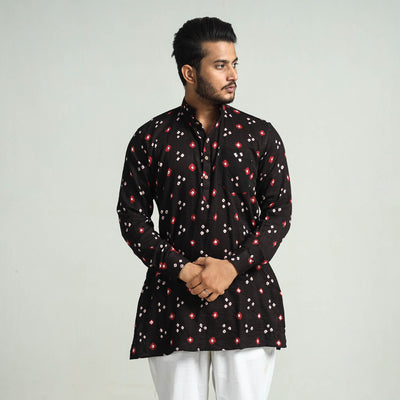 Bandhani Men Kurta