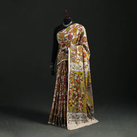 Cotton Saree in Kalamkari Print  31
