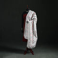 Phulkari Hand Embroidered Chanderi Silk Dupatta 14