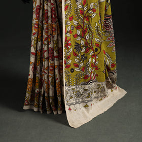 Cotton Saree in Kalamkari Print  31