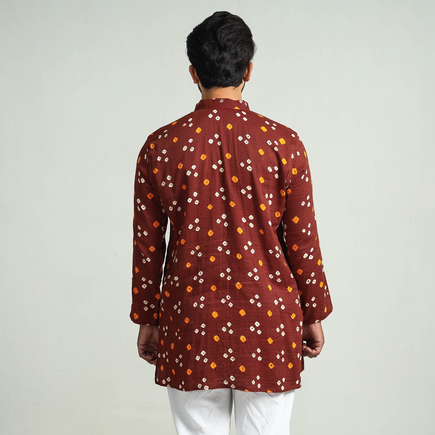 bandhani men kurta