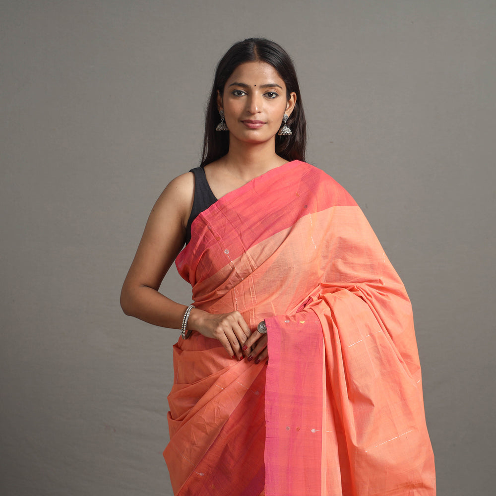 Suman Zari Buta Cotton Handloom Saree 117