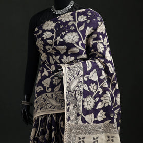 Kota Doria Cotton Saree in Kalamkari Print 35