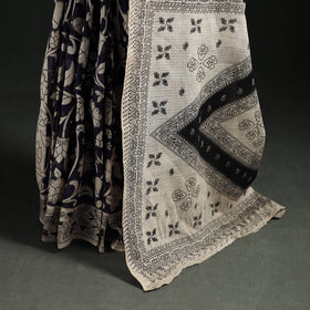 Kota Doria Cotton Saree in Kalamkari Print 35