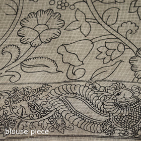 Kota Doria Cotton Saree in Kalamkari Print 35