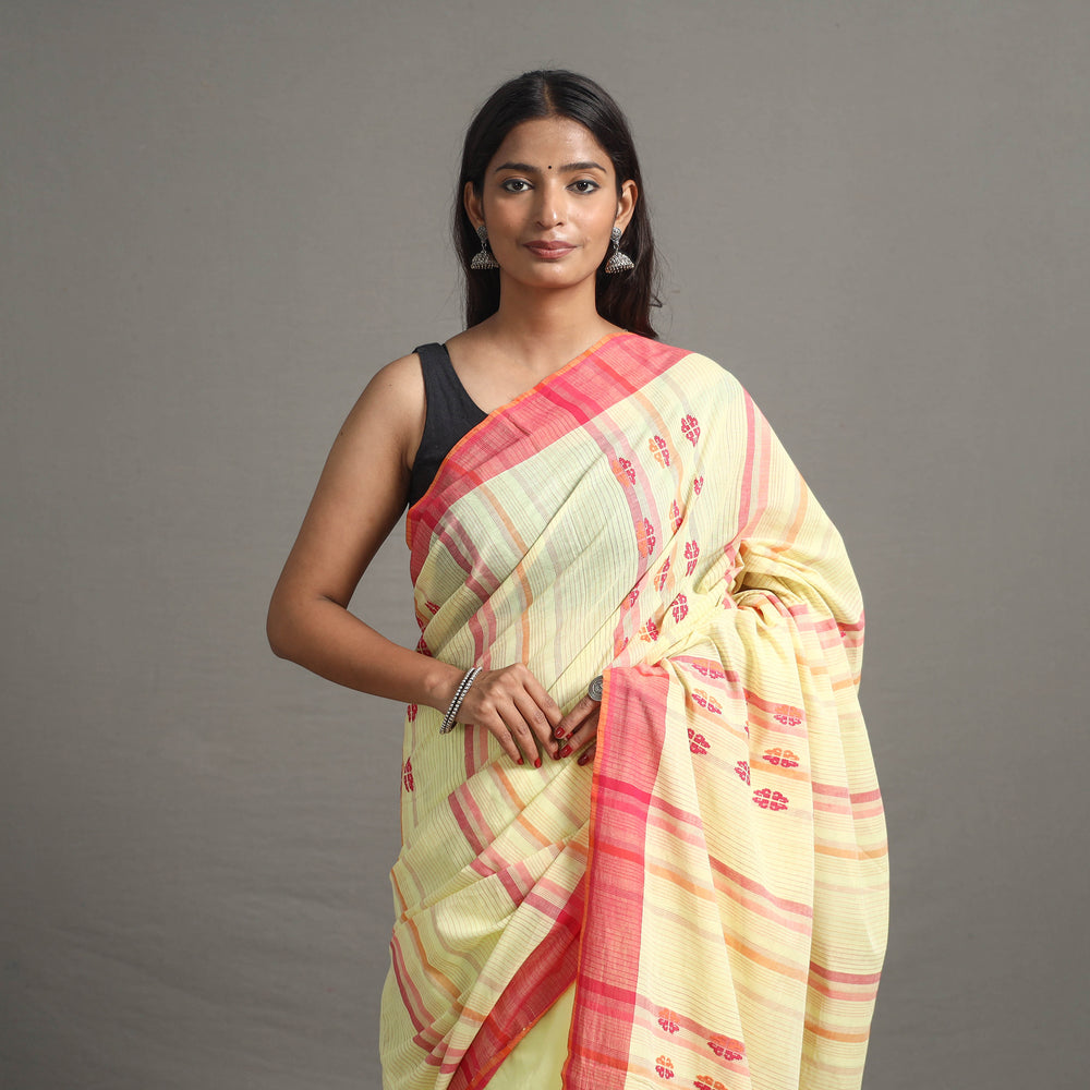 Suman Thread Buta Cotton Handloom Saree 119