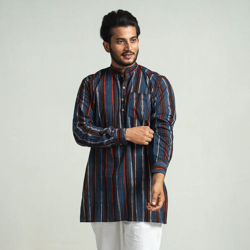 bagru printed men kurta