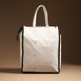 White Eco Friendly Handcrafted Cotton Shopping Bag