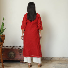 Mangalagiri Handloom Cotton Straight Kurta 09