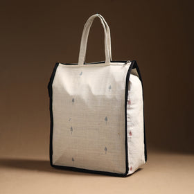 White Eco Friendly Handcrafted Cotton Shopping Bag