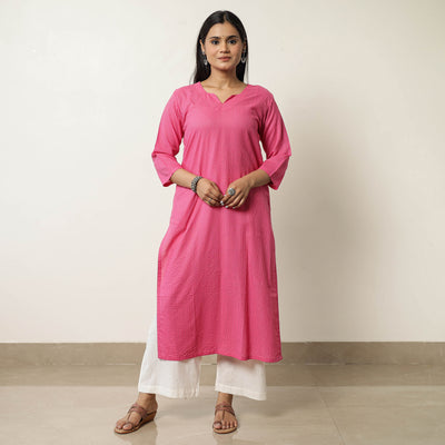 plain cotton kurta