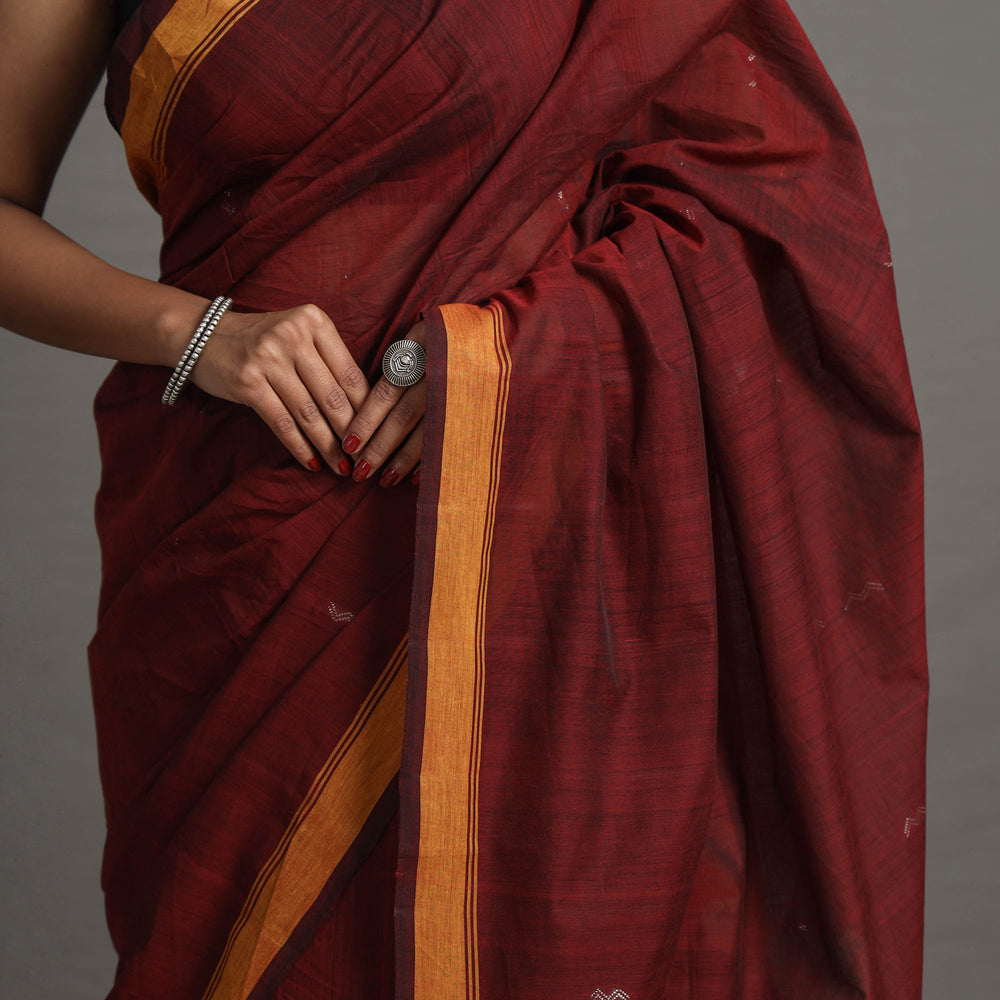 Mogra Jamdani Cotton Handloom Saree 122