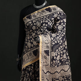 Kota Doria Cotton Saree in Kalamkari Print 42