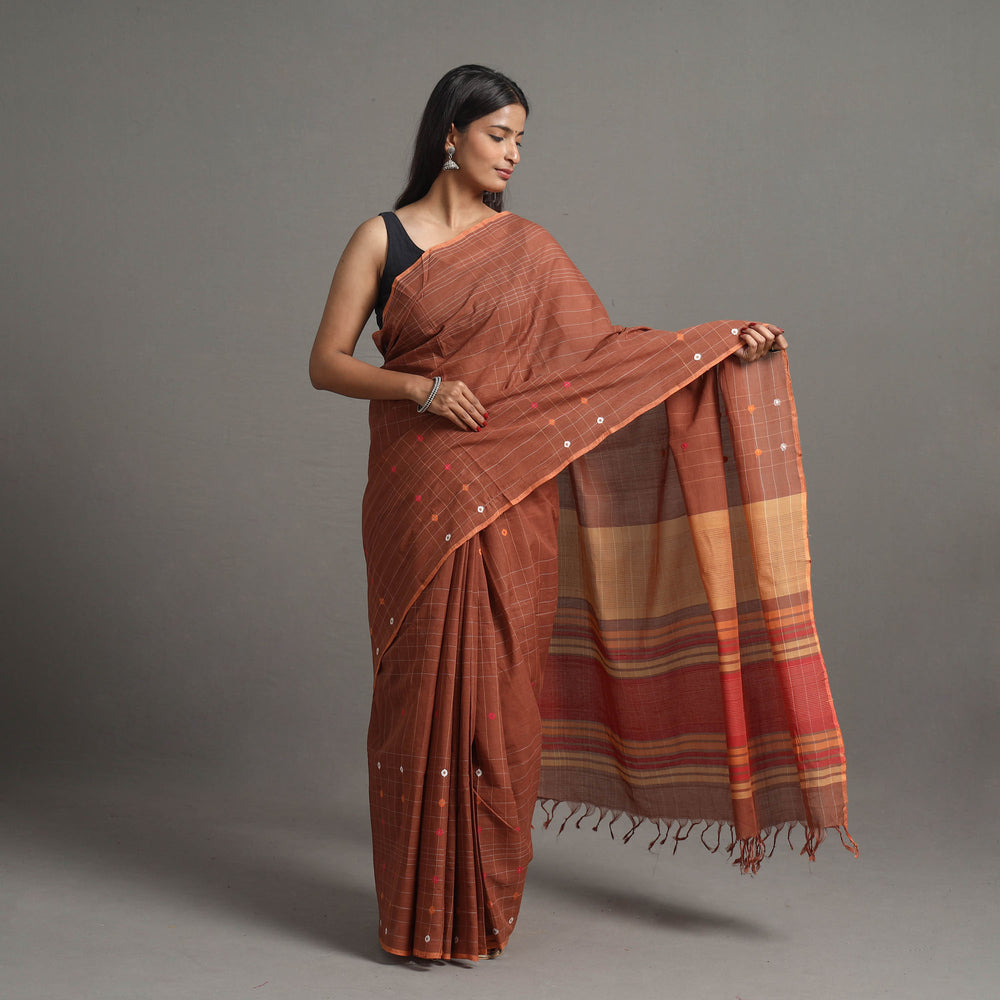 Kuppadam Turned Weft Cotton Handloom Saree 124