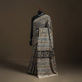 Pedana Hand Block Print Natural Dyed Cotton Kalamkari Saree 58