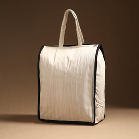 White Eco Friendly Handcrafted Cotton Shopping Bag