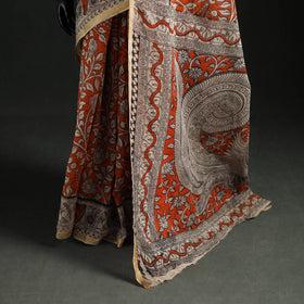 Kota Doria Cotton Saree in Kalamkari Print 43