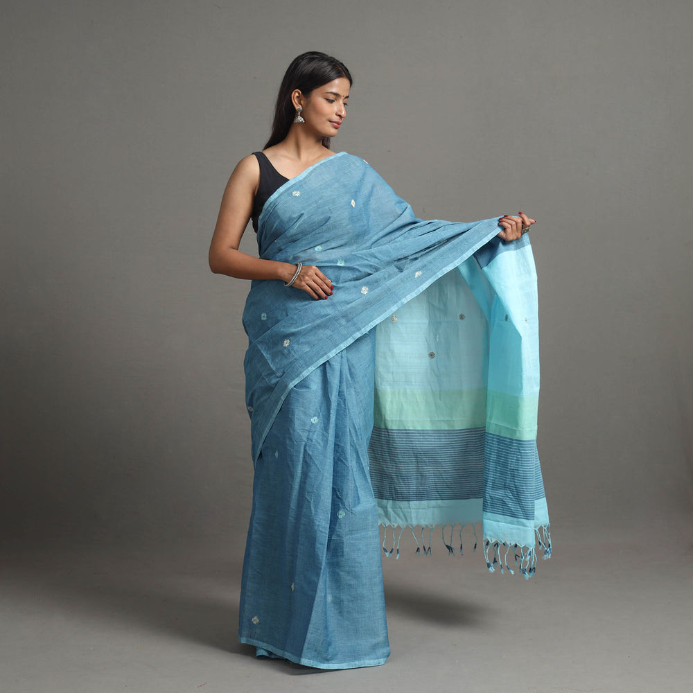 Kuppadam Jamdani Buti Cotton Handloom Saree 125