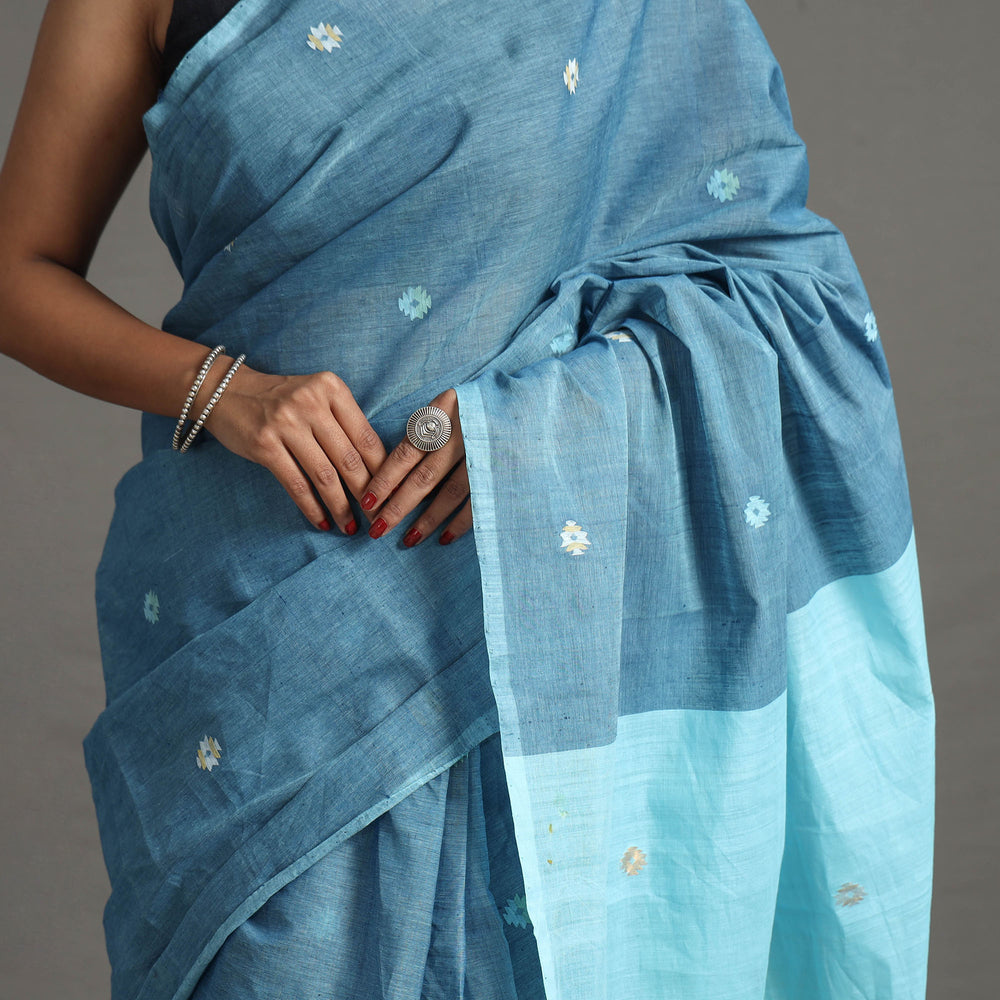 Kuppadam Jamdani Buti Cotton Handloom Saree 125