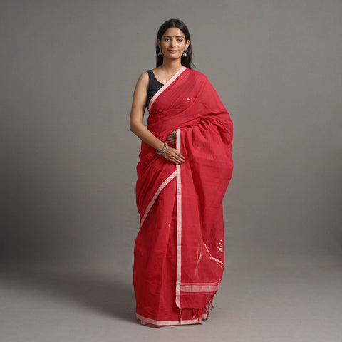 Pollen Jamdani Cotton Handloom Saree 50