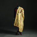 Phulkari Hand Embroidered Chanderi Silk Dupatta 32