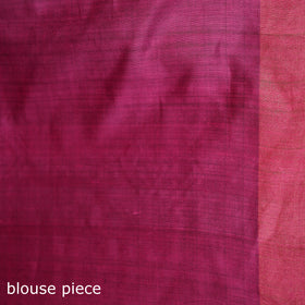 Handspun Handwoven Bhagalpuri Tussar Silk Saree 03