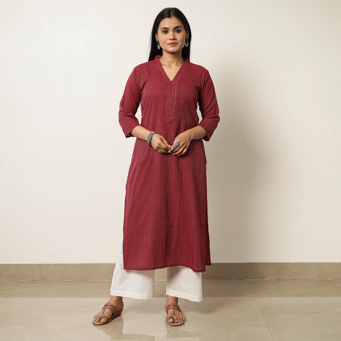 plain cotton kurta 