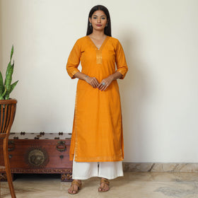 Mangalagiri Handloom Cotton Straight Kurta 05