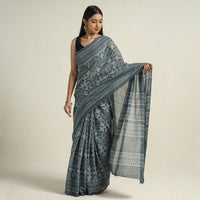 Batik Print Saree