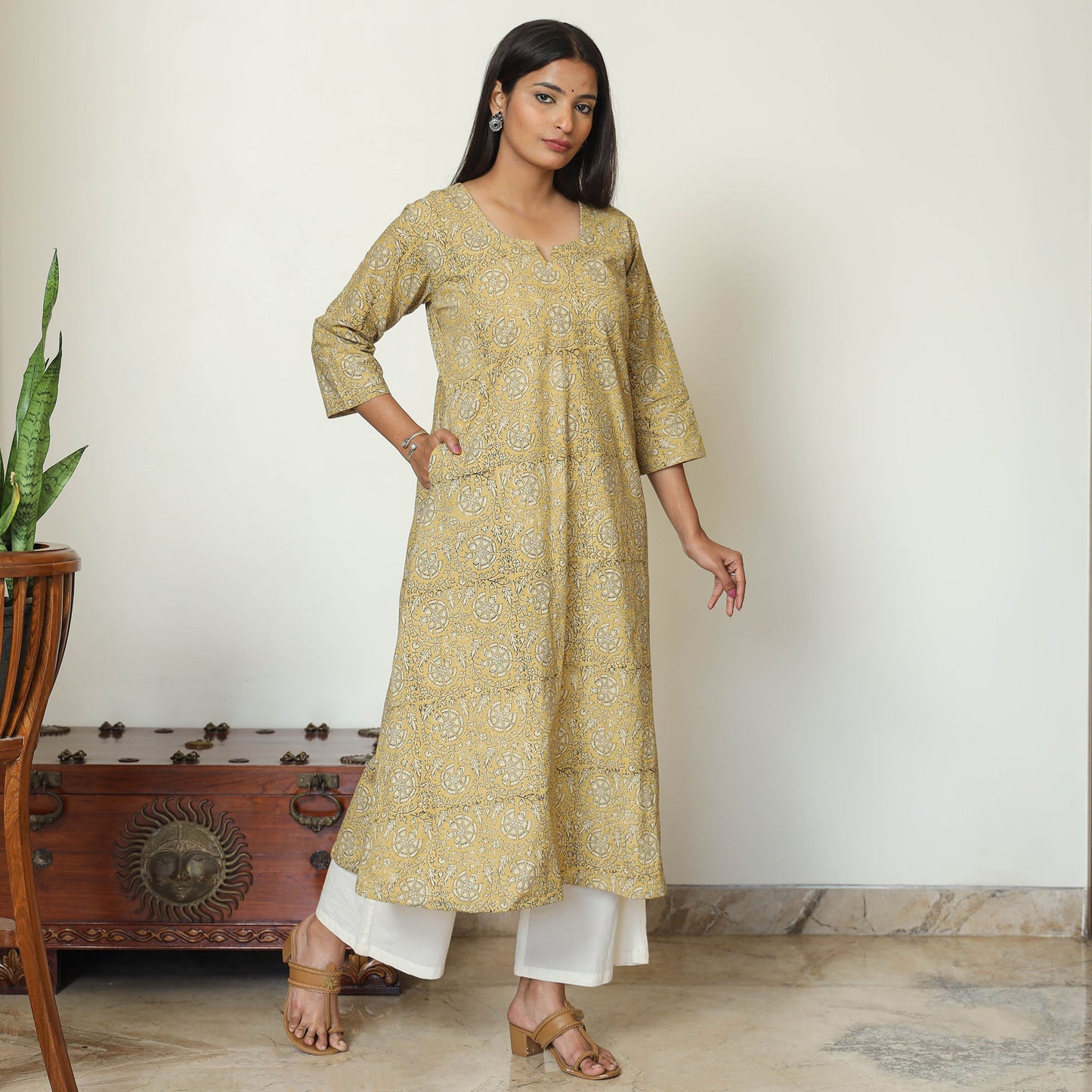 kalamkari kurta