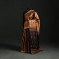 Handspun Handwoven Bhagalpuri Tussar Silk Saree 09