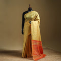 Pure Handwoven Mangalagiri Silk Cotton Pattu Saree 21
