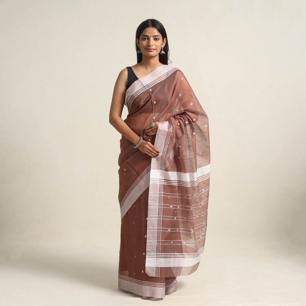 Traditional Handloom Chanderi Silk Cotton Saree 02