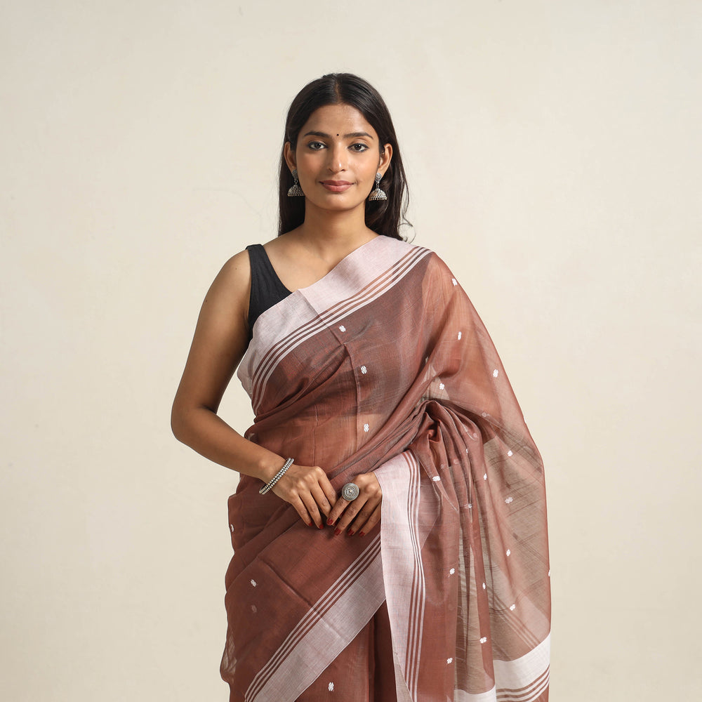 Traditional Handloom Chanderi Silk Cotton Saree 02