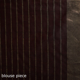 Handspun Handwoven Bhagalpuri Tussar Silk Saree 10