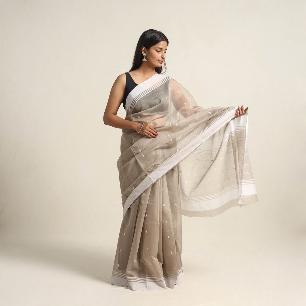 Traditional Handloom Chanderi Silk Cotton Saree 03