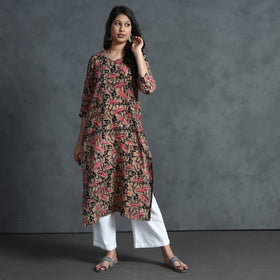 Buy Hand Batik Printed Cotton Kurta for Women