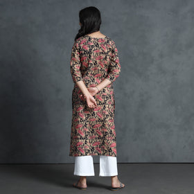 Buy Hand Batik Printed Cotton Kurta for Women