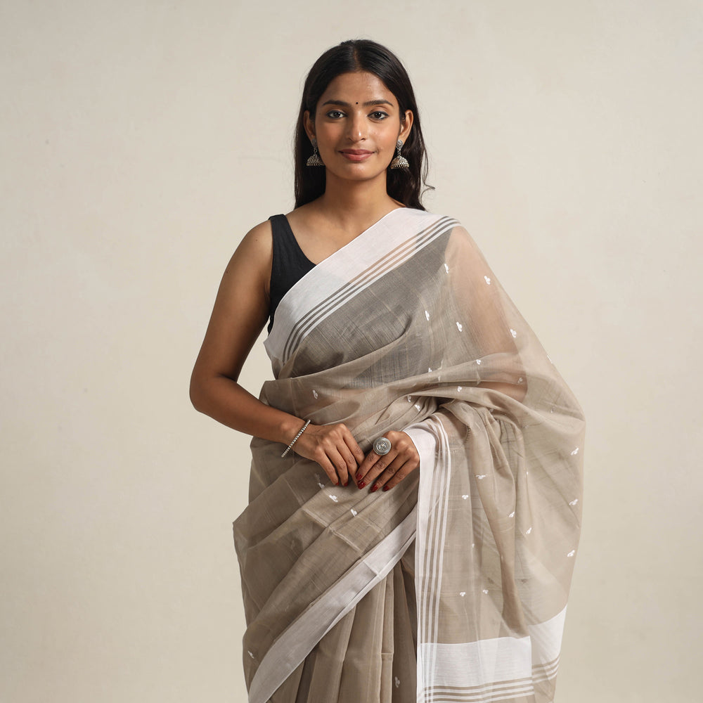 Traditional Handloom Chanderi Silk Cotton Saree 03