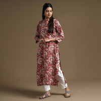 bagru print kurta