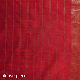 Handspun Handwoven Bhagalpuri Tussar Silk Saree 13
