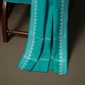 Sanganeri Block Print Cotton Unstitched Dress Material: Kurta, Bottom & Dupatta with Jewellery 30