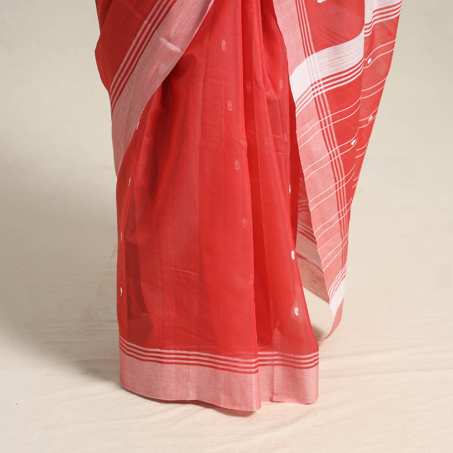 Traditional Handloom Chanderi Silk Cotton Saree 04