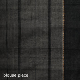 Beige - Pure Handwoven Zari Checks Mangalagiri Cotton Saree 25