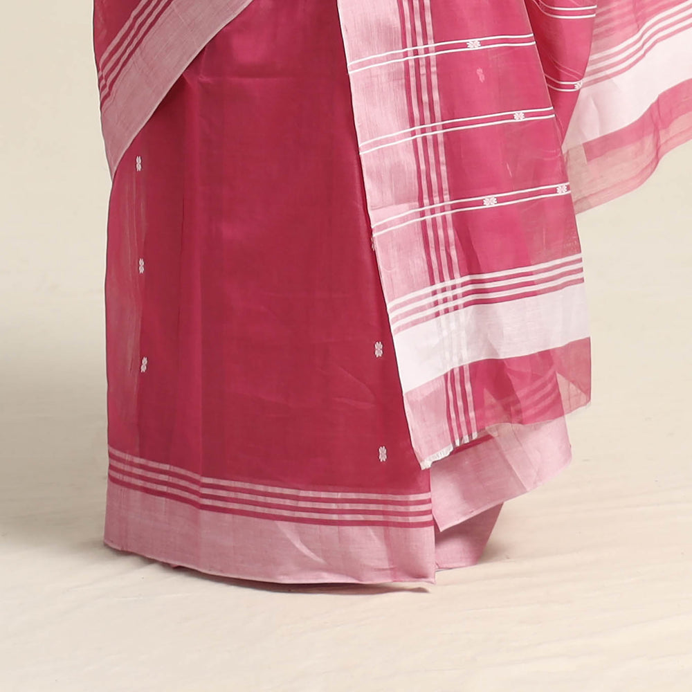 Traditional Handloom Chanderi Silk Cotton Saree 05