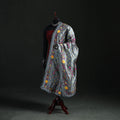 Phulkari Hand Embroidered Chanderi Silk Dupatta 49