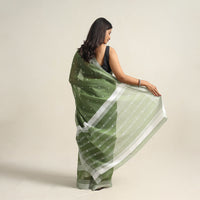 Traditional Handloom Chanderi Silk Cotton Saree 07