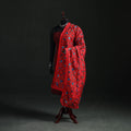 Phulkari Hand Embroidered Chanderi Silk Dupatta 51