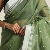 Traditional Handloom Chanderi Silk Cotton Saree 07