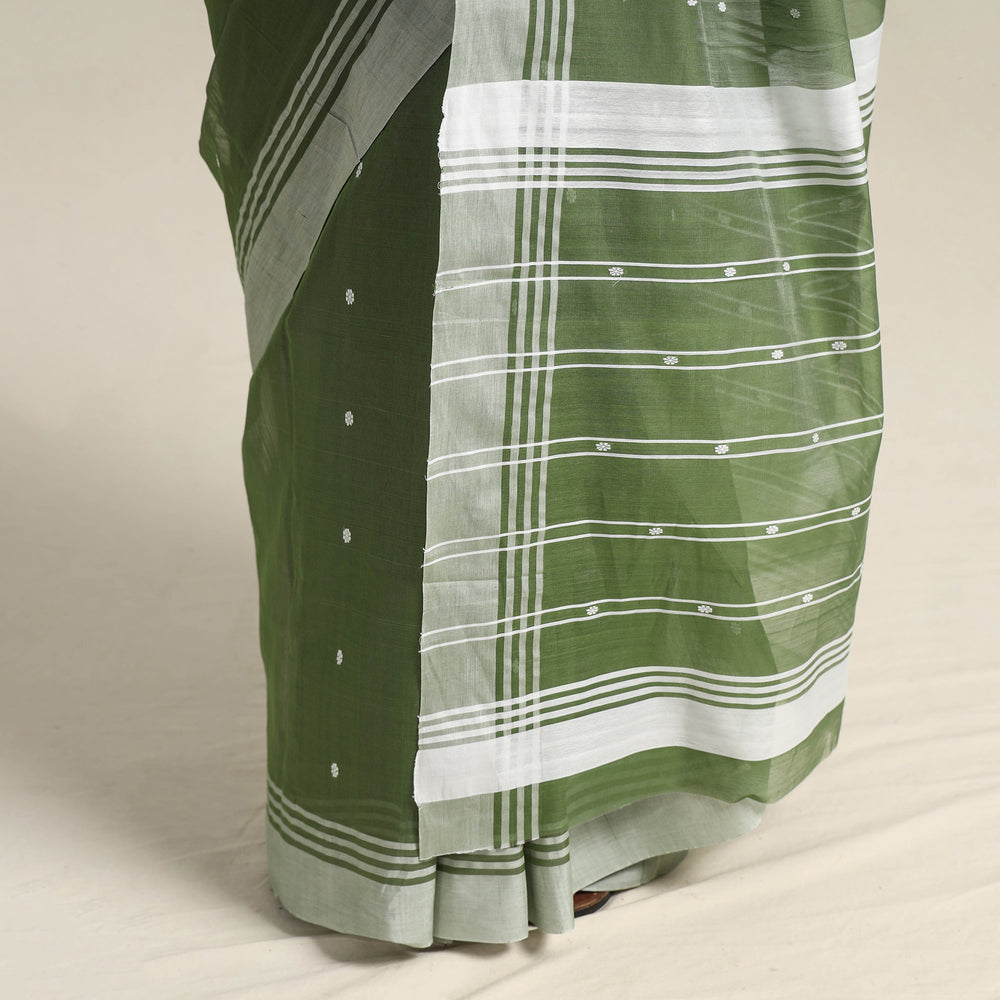 Traditional Handloom Chanderi Silk Cotton Saree 07